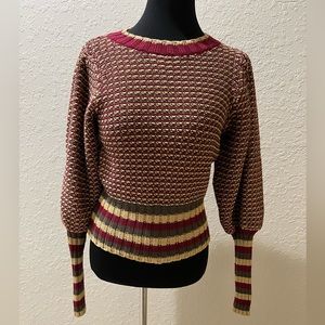 NWT Ramy Brook Hadar Sweater Color BOLBT Size XS